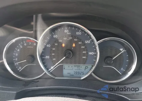 2016 Toyota Corolla Le из США, поврежденный, VIN 2T1BURHE3GC734018